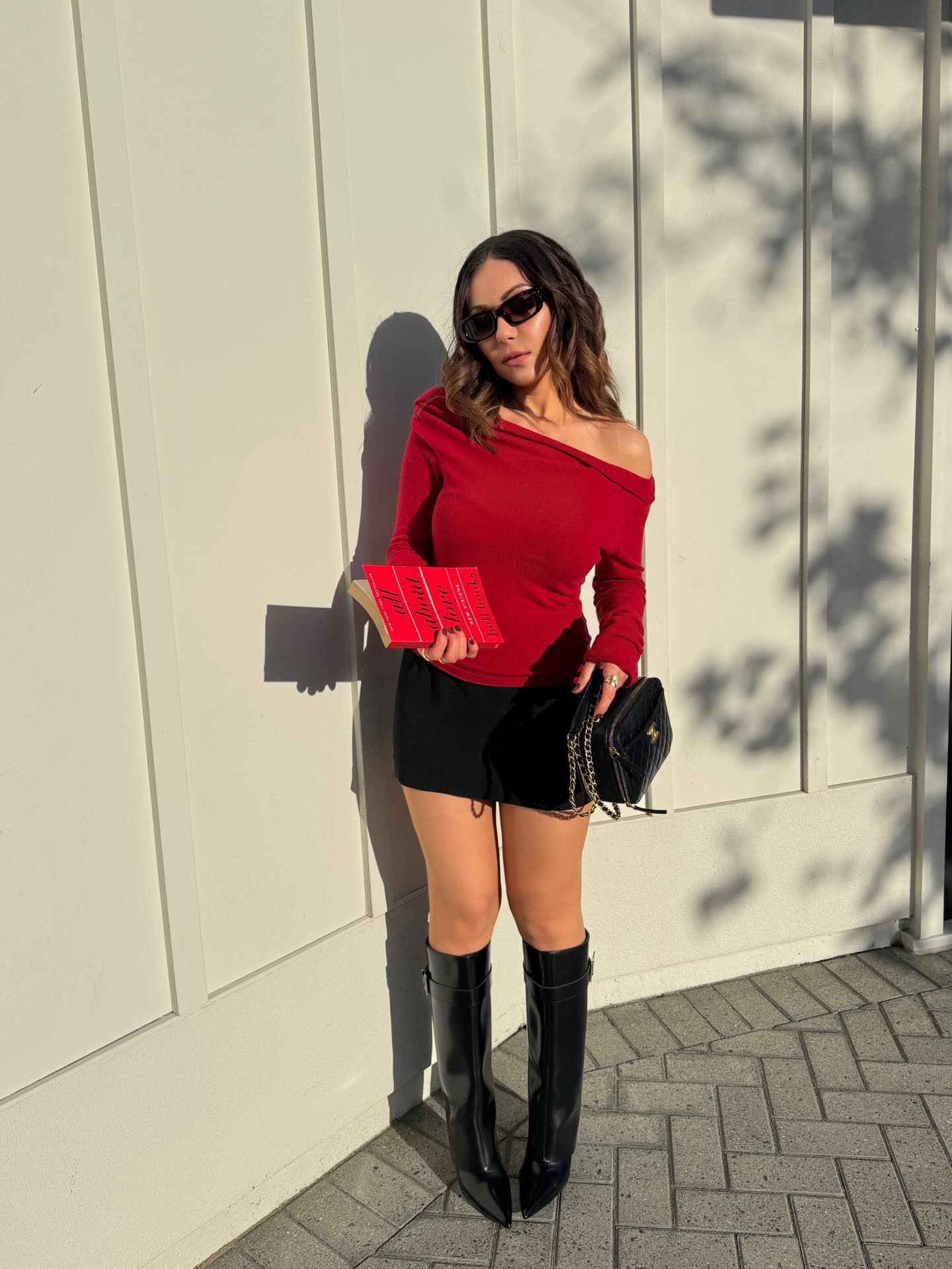 Cupid now, Pilates later. ❤️ 🏹 xoxo 

Currently loving this Sweater (size S) and skirt (size 2) from reformation!
Chanel bag is from vivrelle - code NIHANGORKEM gets your first month of vivrelle membership free. 

#reformationsweater #reformationskirt #girlystyle #kneehighboots #chanelbag #vivrelle

#LTKPetite #LTKootd #LTKSeasonal