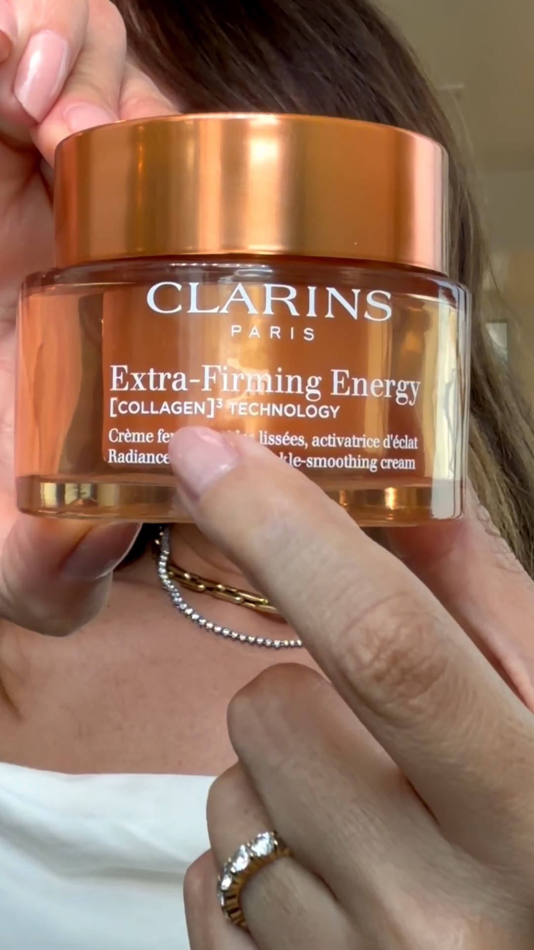 Pretty sure this just became my skin’s new favorite product ✨ been loving how glowy and healthy my skin looks after using the Clarins Extra-Firming Energy, definitely one to add into your skincare routine

#LTKOver40 #LTKselfcare #LTKmorningroutine