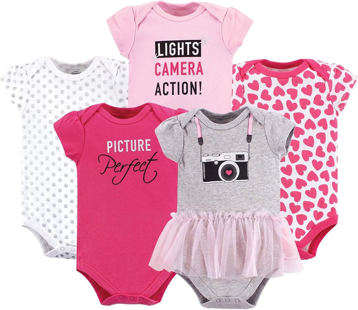 Little Treasure Unisex Baby Cotton Bodysuits | Amazon (US)