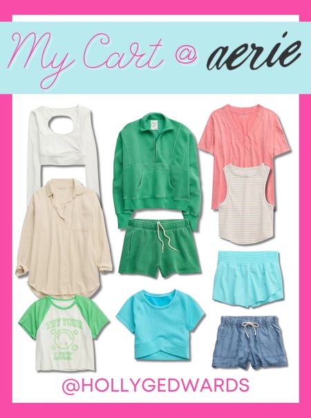 So many fun new spring arrivals at Aerie, here’s what I’m shopping! 

#LTKstyletip #LTKfindsunder50 #LTKfitness