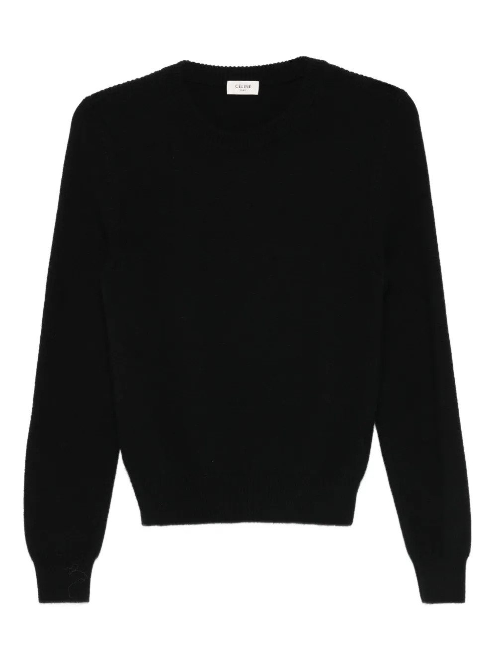 Celine Pre-Owned crew-neck Sweater | Black | FARFETCH | Farfetch Global