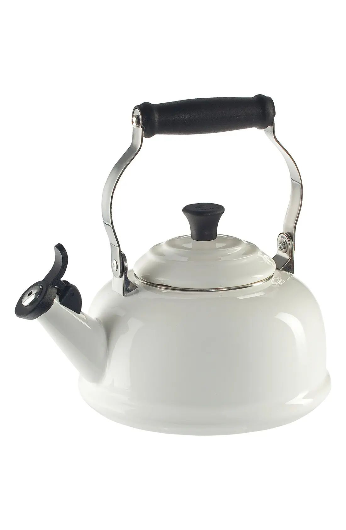Le Creuset Classic Whistling Tea Kettle in White at Nordstrom | Nordstrom