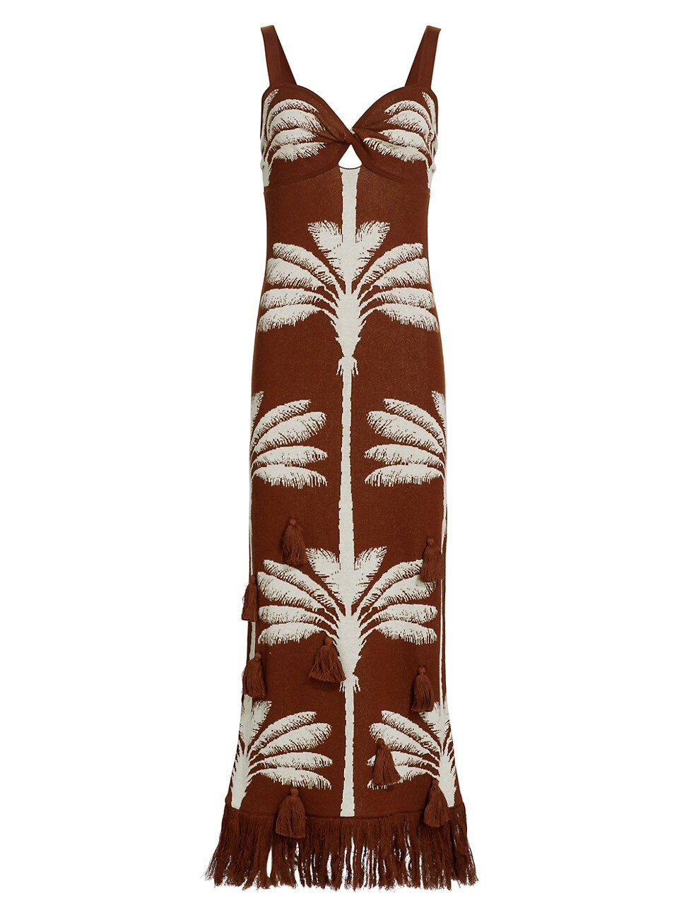 Nativa Under The Tropics Embellished Jacquard Midi-Dress | Saks Fifth Avenue