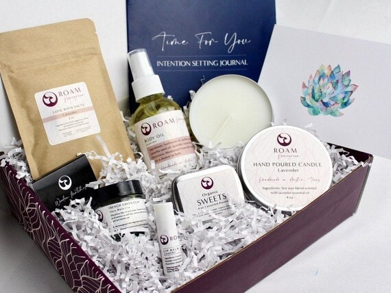 Natural Spa Box Self Care Kit Gift ROAM Homegrown BF7BO | Etsy | Etsy (US)