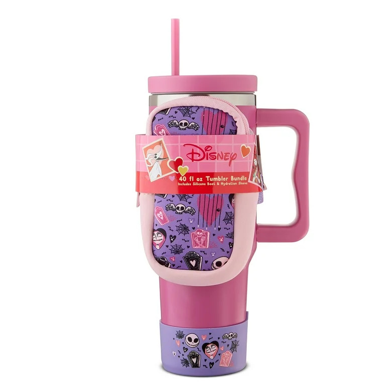 Nightmare Before Christmas 40 oz Tumbler, Includes Boot and Pouch | Walmart (US)