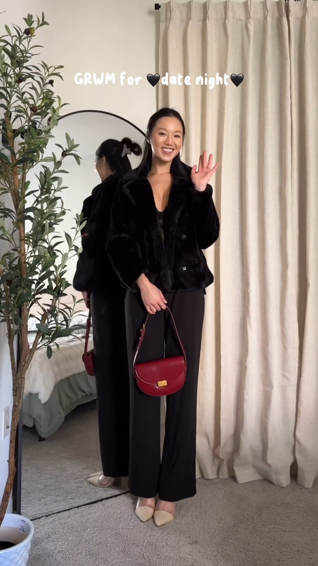 Winter date night feat. Mob wife aesthetics 🖤

#LTKfindsunder50 #LTKVideo #LTKstyletip