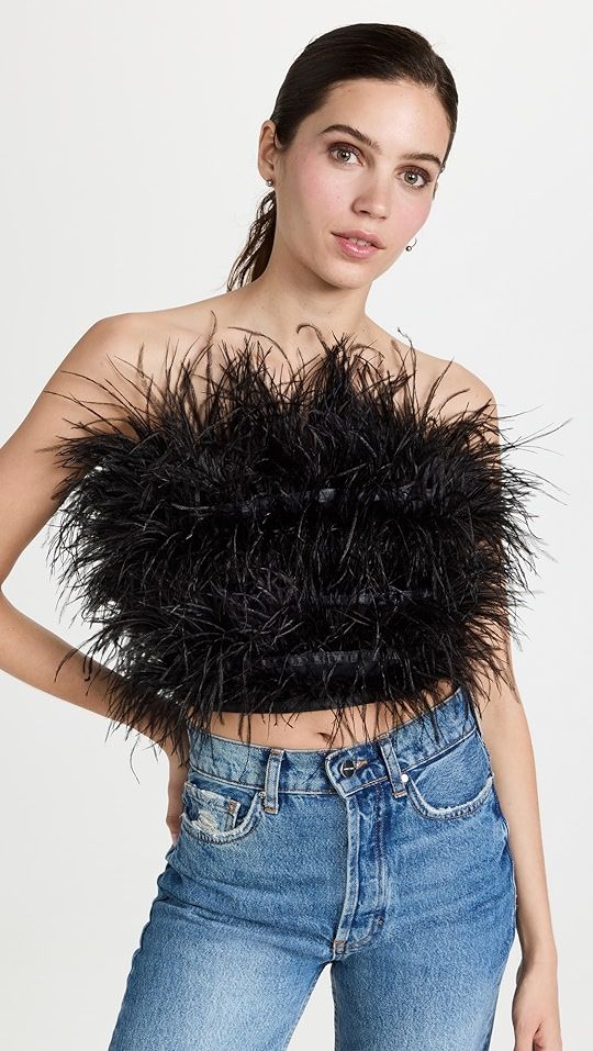 Millie Feather Top | Shopbop