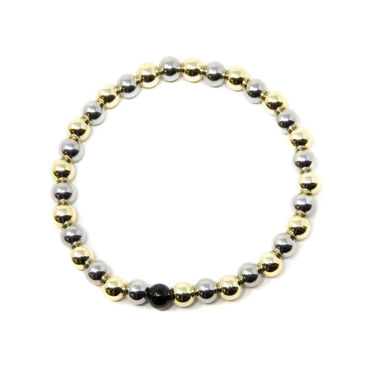 6mm Gold & Silver Dottie Bracelet | Allie + Bess