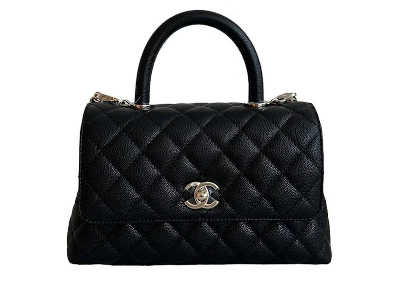 Women's Chanel Small Coco Handbag in Black (A92990) | StockX