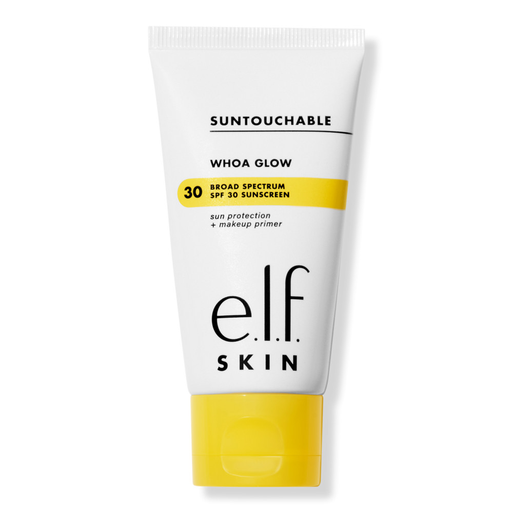 e.l.f. Cosmetics Suntouchable Whoa Glow Broad Spectrum SPF 30 Sunscreen - Sunbeam | Ulta
