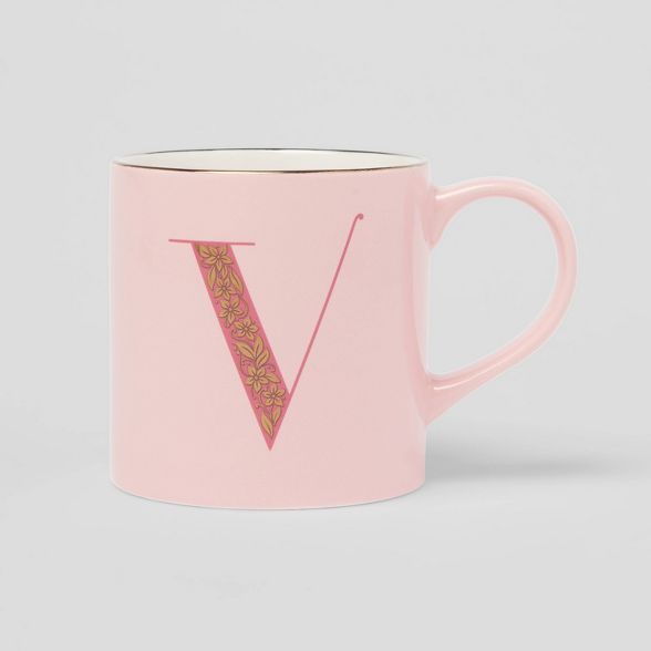 16oz Stoneware Monogram Mug - Opalhouse™ | Target