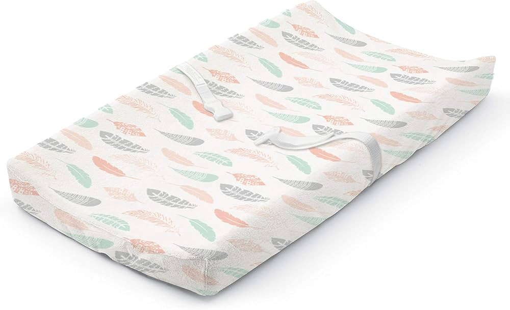 Summer Infant Ultra Plush Changing Pad Cover, Coral Days | Amazon (US)