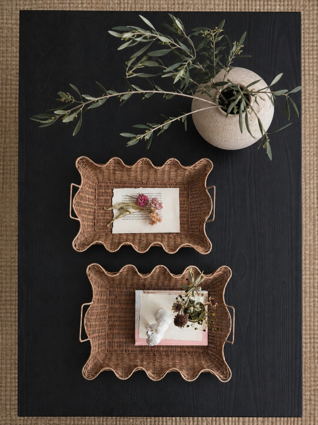 Pretty new scalloped trays - available in 2 sizes. 

 

#LTKMothersDay #LTKHome