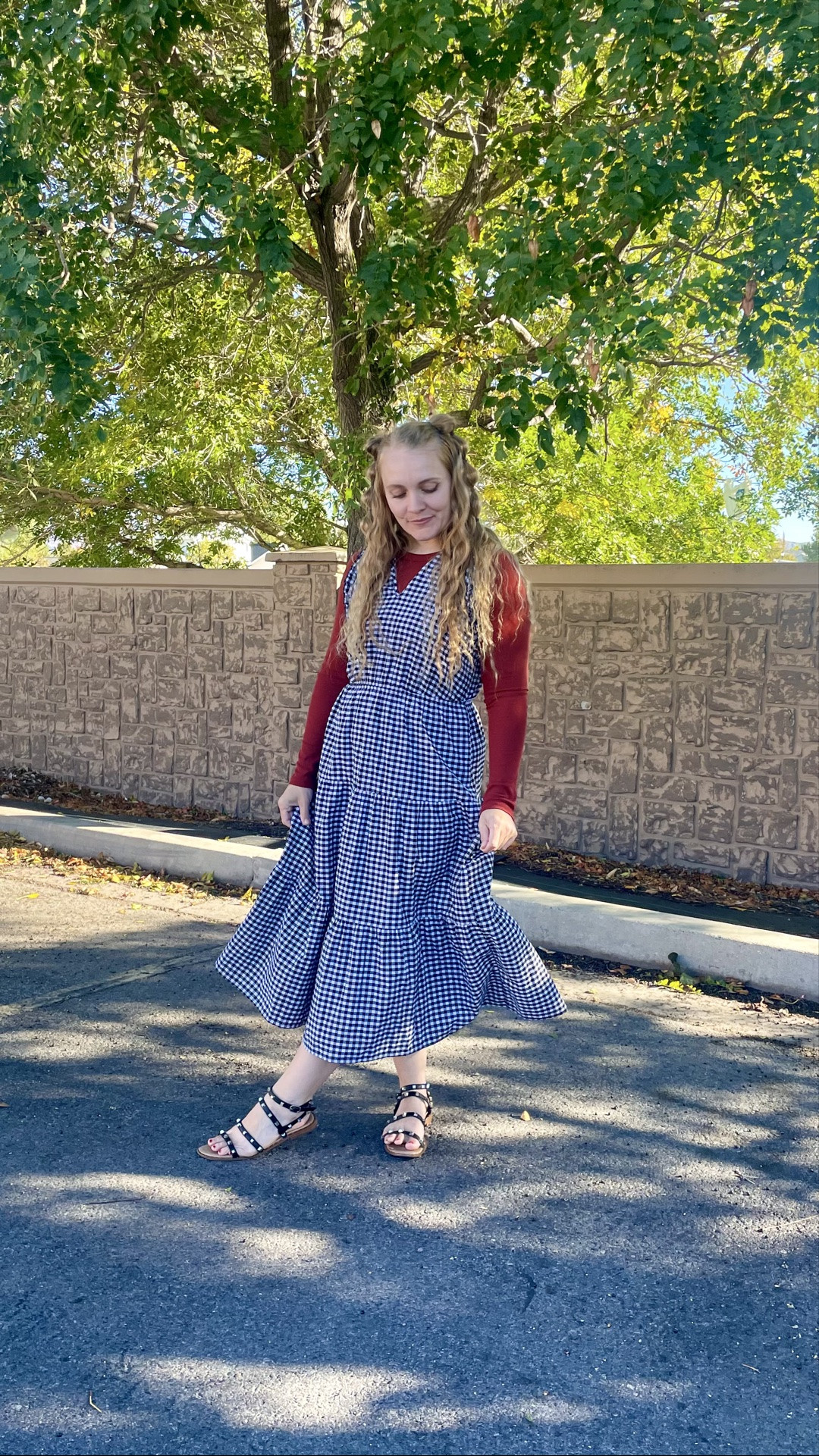 Gingham print and bubble braids

#LTKWorkwear #LTKSeasonal #LTKxWalmart