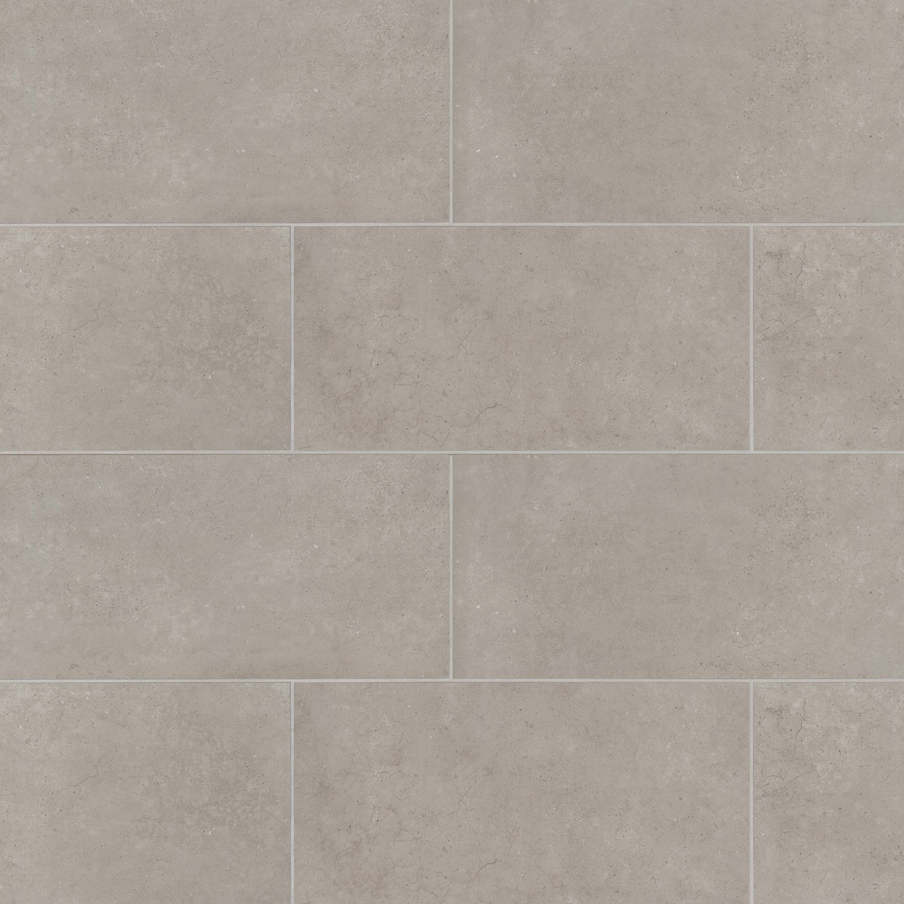 Materika 12" x 24" Matte Porcelain Floor and Wall Tile in Greige | Bedrosians Tile & Stone