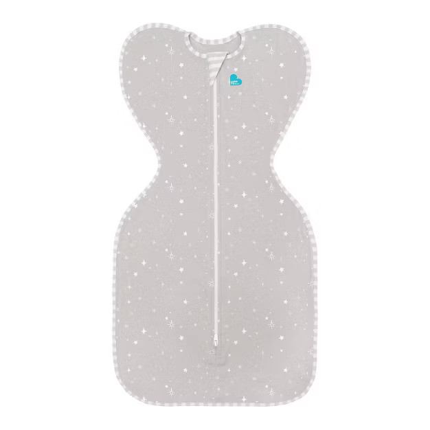 Love To Dream Swaddle Wrap UP Lite 0.2 TOG - Gray Stars | Target