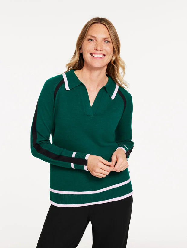 Johnny Collar Sweater | Talbots