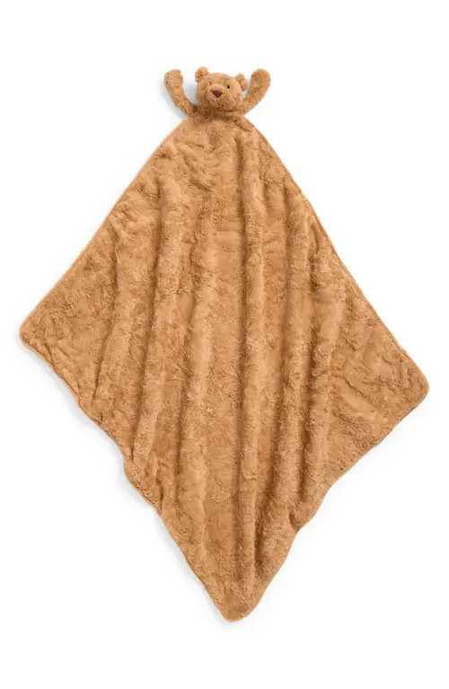 Jellycat Bartholomew Bear Blankie in Brown at Nordstrom | Nordstrom
