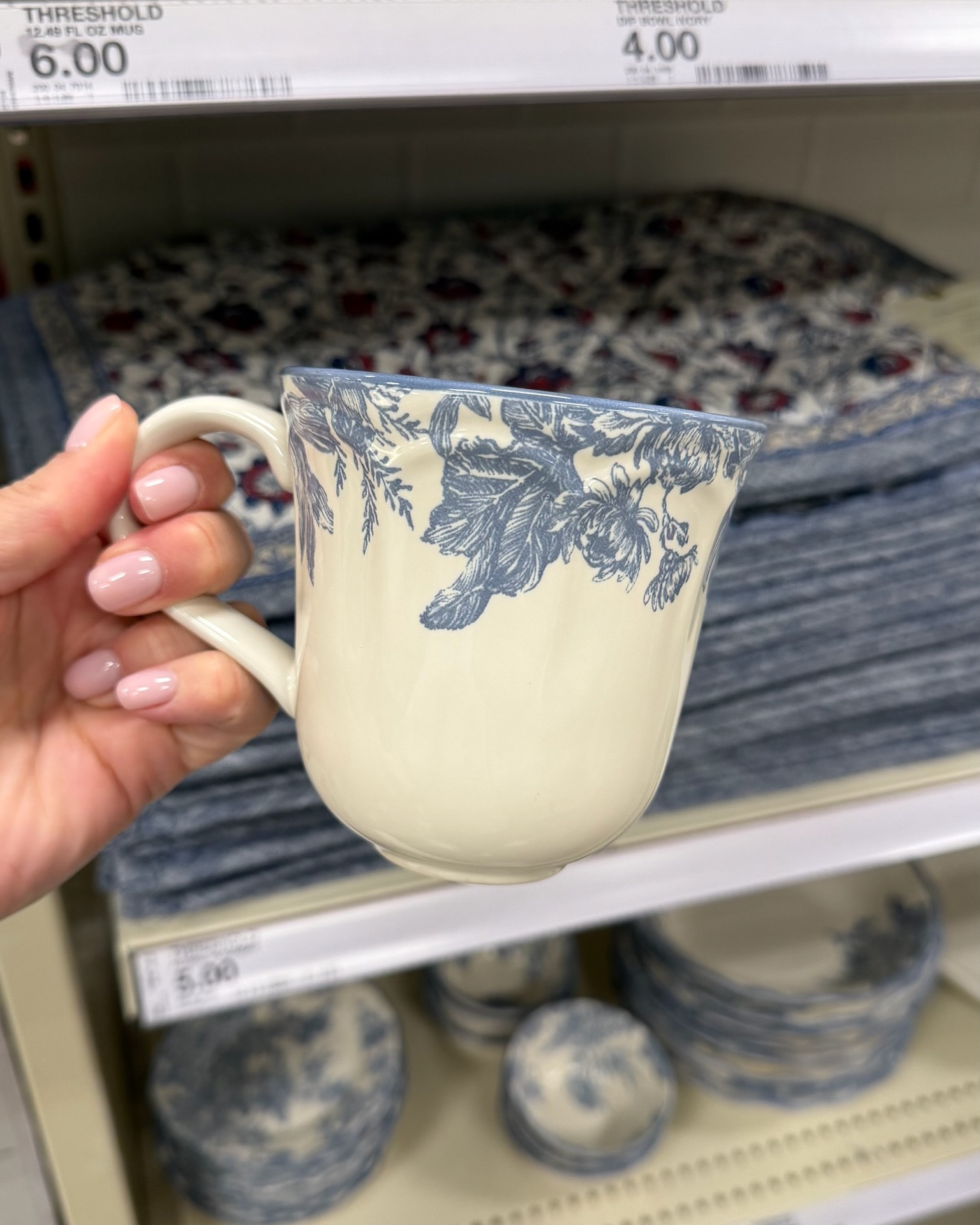 Blue and white everything this spring and summer! Mugs, dinnerware, napkins, towels, and more! 

#LTKHome