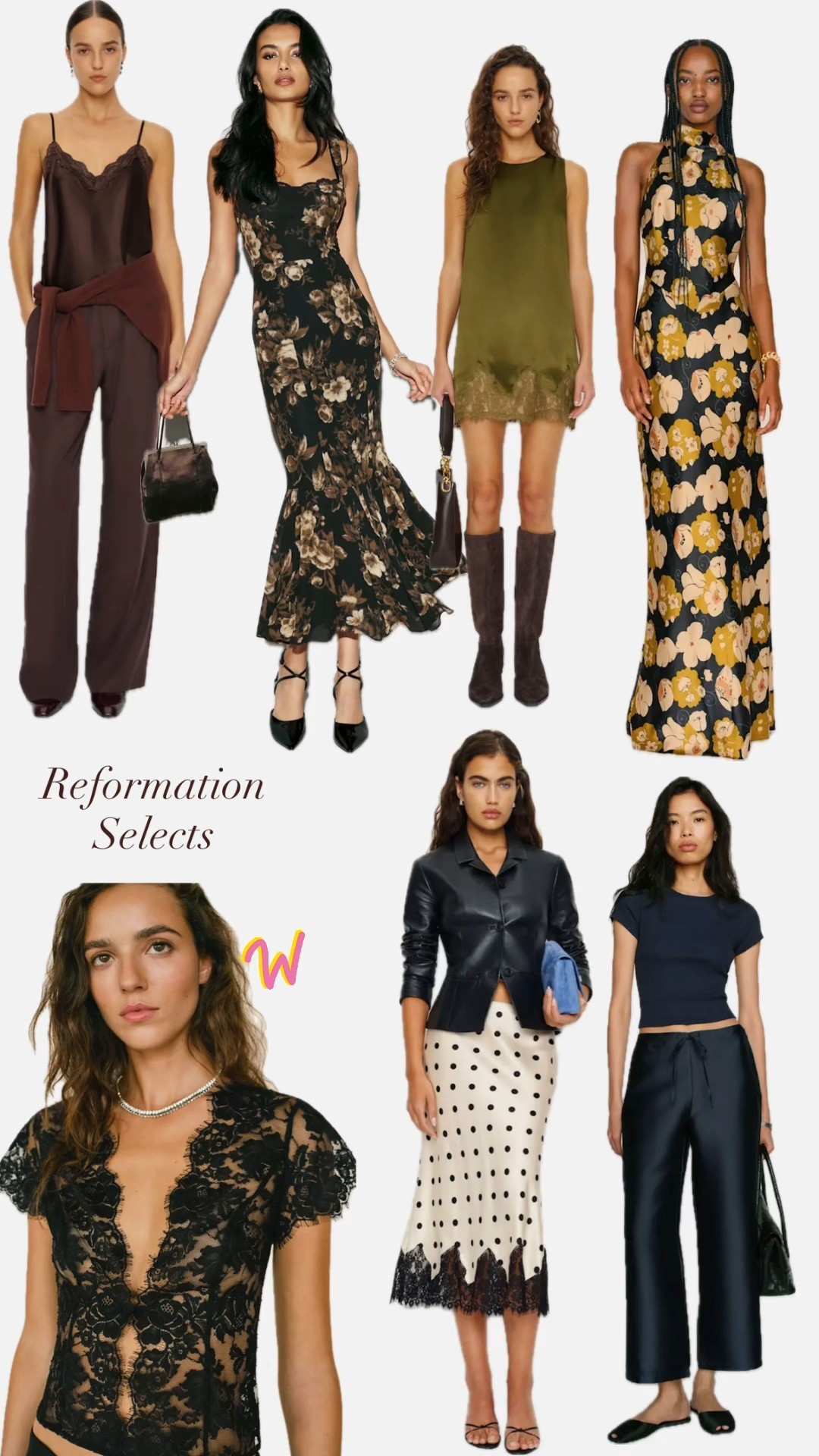 Reformation selects — daily edit cover from Found by Em