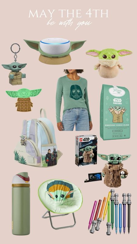 May the 4th be with you! Star Wars coffee apparel Star Wars sweater Star Wars backpack grogu toys Lego star wars Star Wars keychain stuffy mandalorian

#LTKGiftGuide #LTKFindsUnder50 #LTKKids