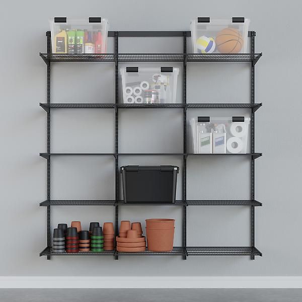 Garage Plus 7-Tier 6' Wall Shelving Solution | The Container Store