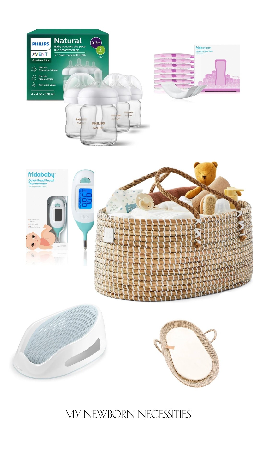 Newborn, baby, and postpartum necessities all from Amazon! 

#LTKBump #LTKBaby #LTKKids