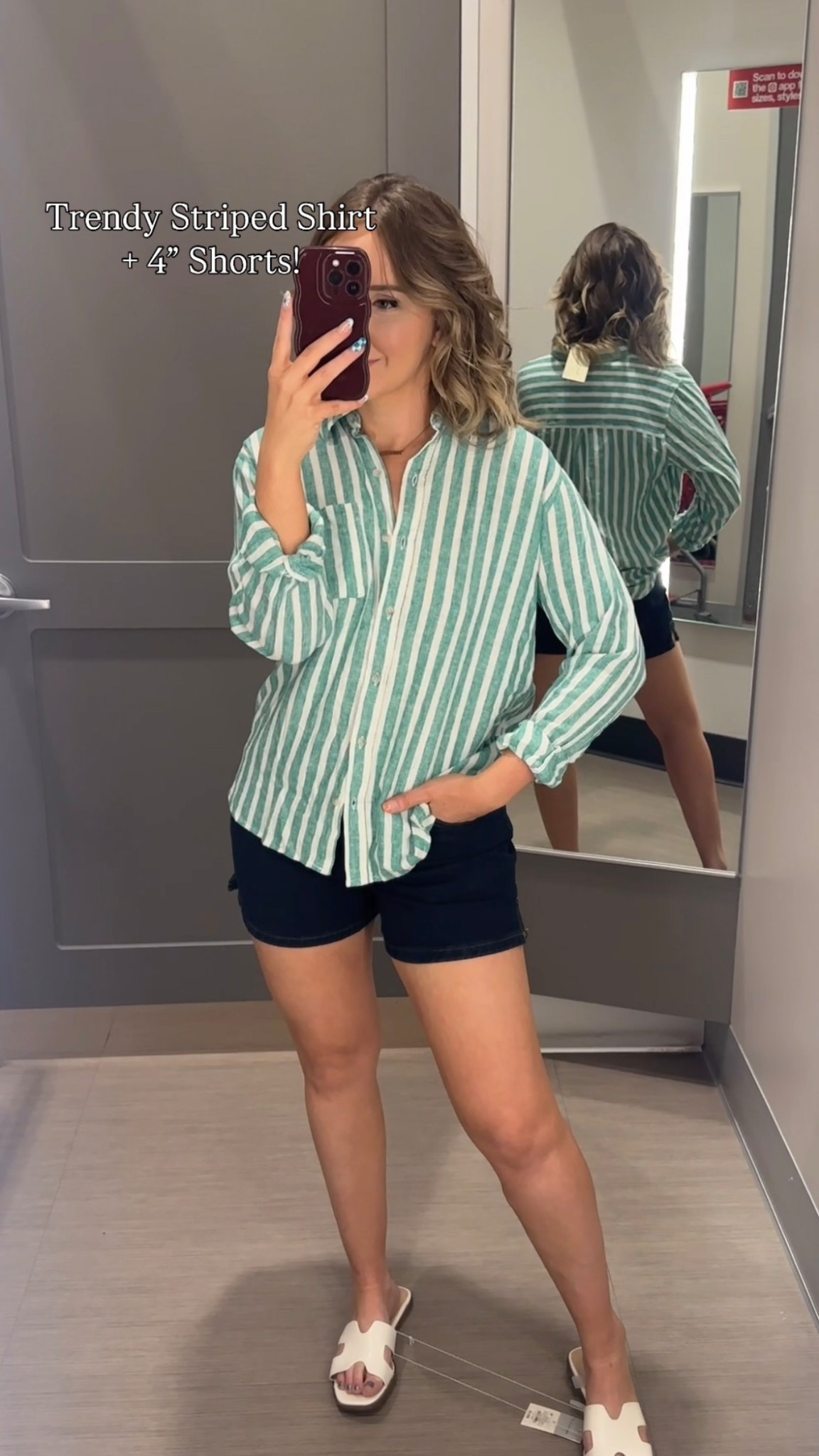 Target Striped Shirt - true to size
Shorts - true to size, 4” inseam
White Slides - true to size 




#TargetStyle #MomLifeButMakeItFashion #AffordableFashion #MaternityFriendly #MomApprovedStyle #FashionForMoms #TrendyYetPractical #DressingRoomDiaries #StyleOnABudget #WardrobeEssentials Target affordable try on / #tryon #target target haul dressing room try on / spring summer 2025 video TikTok reel mini dress casual dressy work outfits office date night outfit resort wear resort outfits vacation style styles spring shoes sandal sandals denim shirt size medium size 6 mom fashion mom outfit outfits beach vacation outfit striped strapless dress maternity friendly nursing approve mom outfit off the shoulder floral mini dress 

#LTKFamily #LTKStyleTip #LTKFindsUnder50