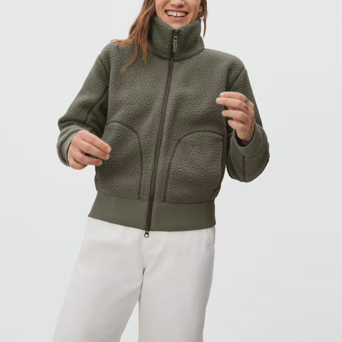 The ReNew Teddy Bomber | Everlane