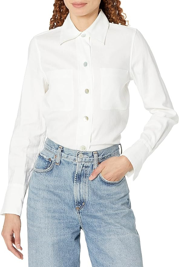 Vince Women's Small Long Sleeve Shirt | Amazon (US)