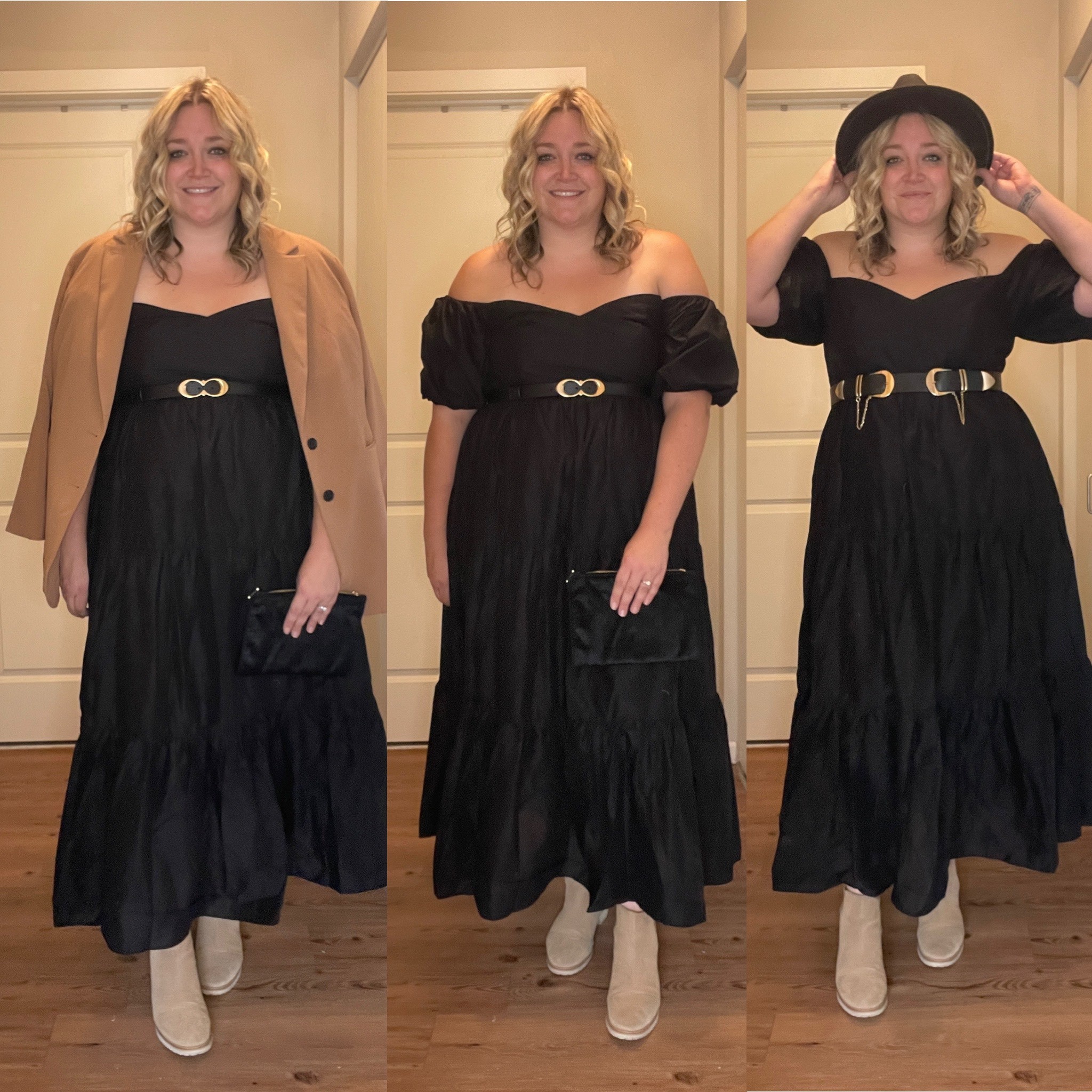 The dress is OOS in most sizes but I linked some similar!

#LTKstyletip #LTKcurves #LTKSeasonal