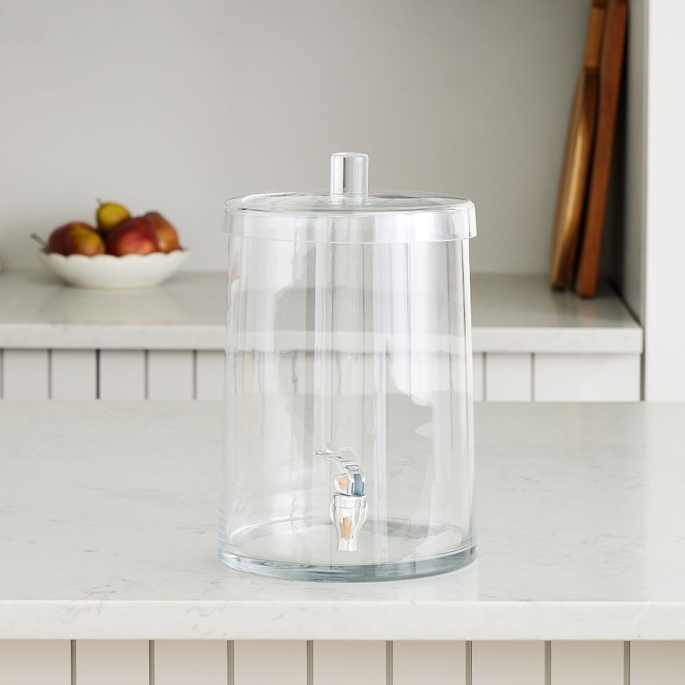Horizon Glass Drink Dispenser | West Elm (US)