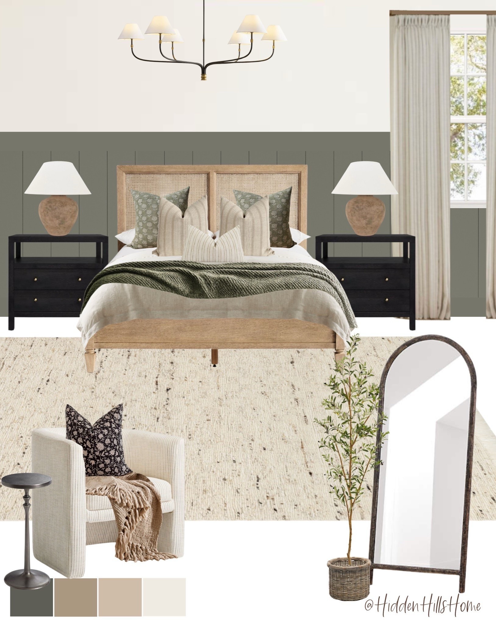 Master bedroom, bedroom mood board, bedding, home decor, Celine nightstands, bedroom inspiration, bedroom design, bedroom rug #bed

#LTKHome #LTKSaleAlert #LTKGiftGuide