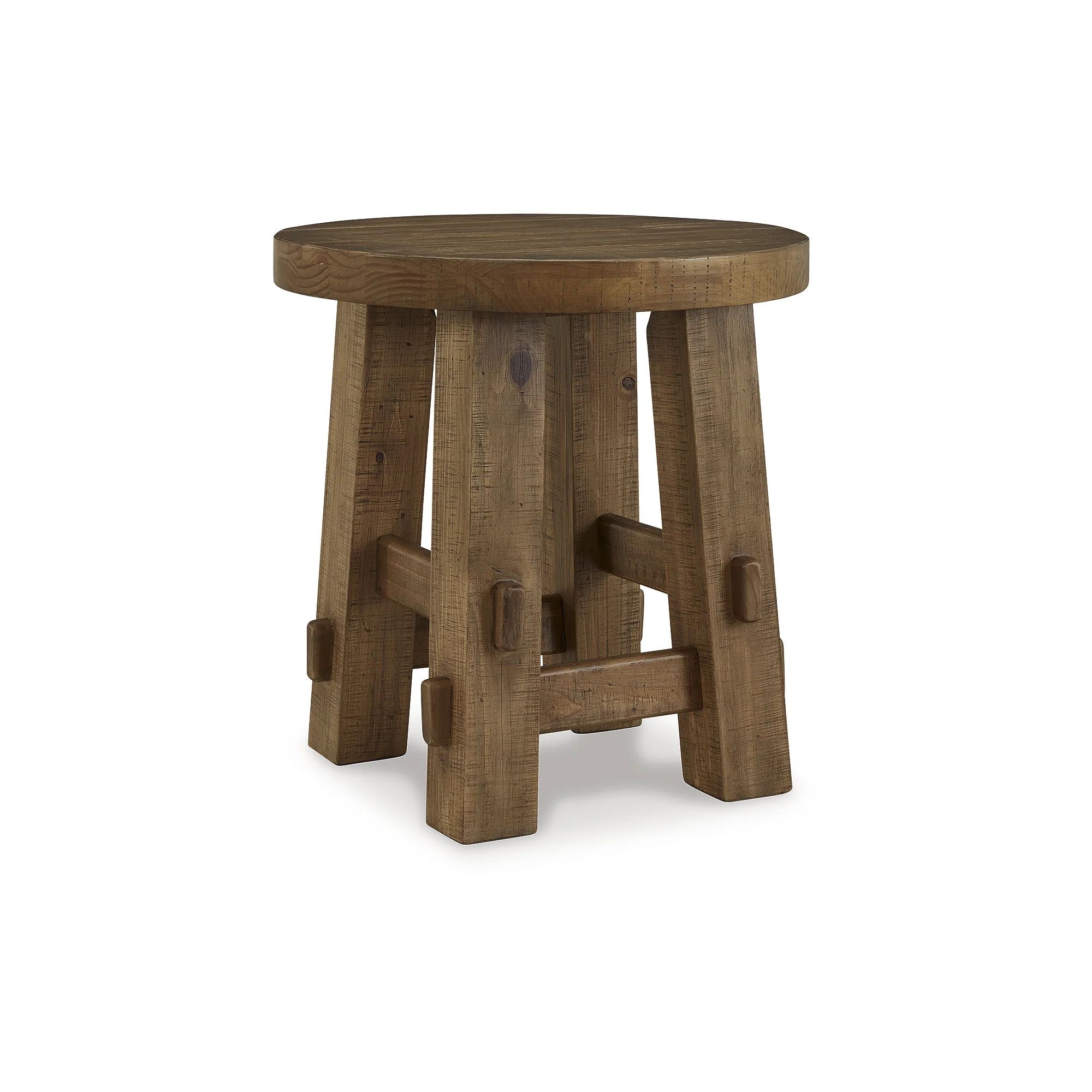 Signature Design by Ashley Mackifeld Round Tabletop End Table, Brown | Walmart (US)