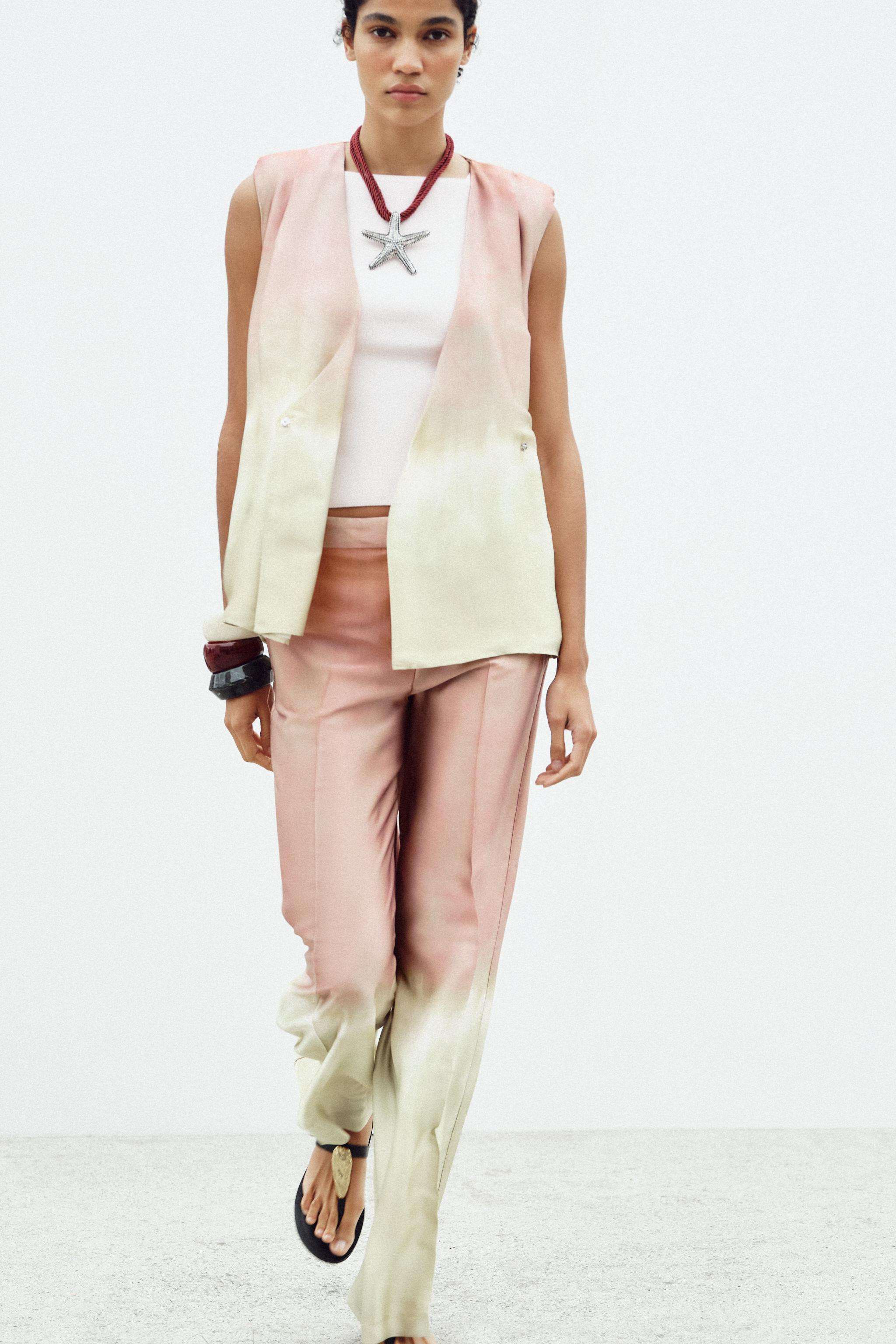 TIE-DYE PRINTED TOP | Zara US