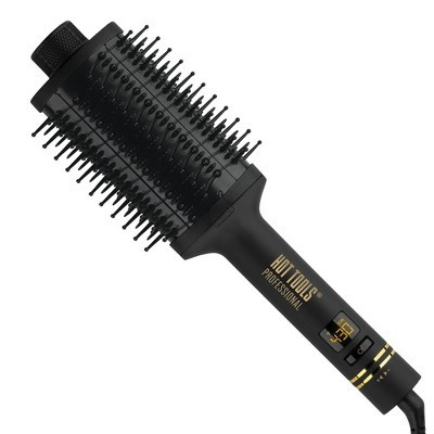 HOT TOOLS Pro Artist Heated Hair Styling Oval Brush, Black/Gold | Target