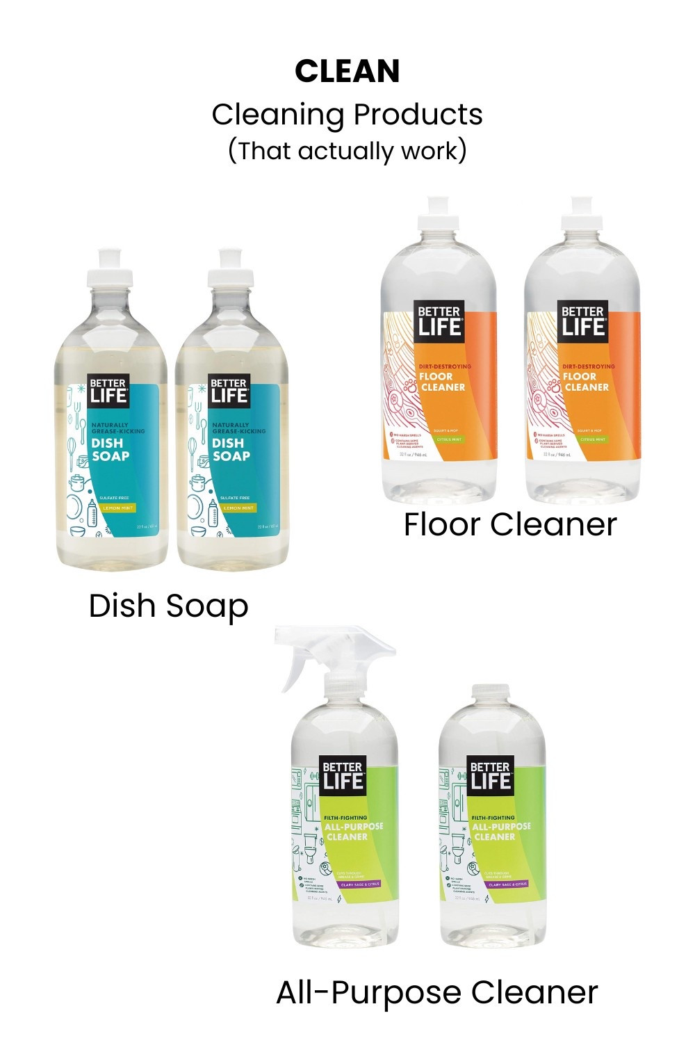 Favorite natural/non toxic household cleaners! #springcleaning #cleaning #cleaningproducts

#LTKHome