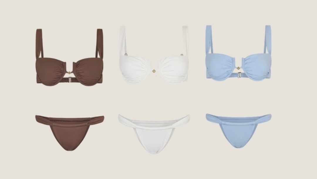 these bikinis look so lush!!! these are defo my fave style of bikini and 3 of my fave colours🩵