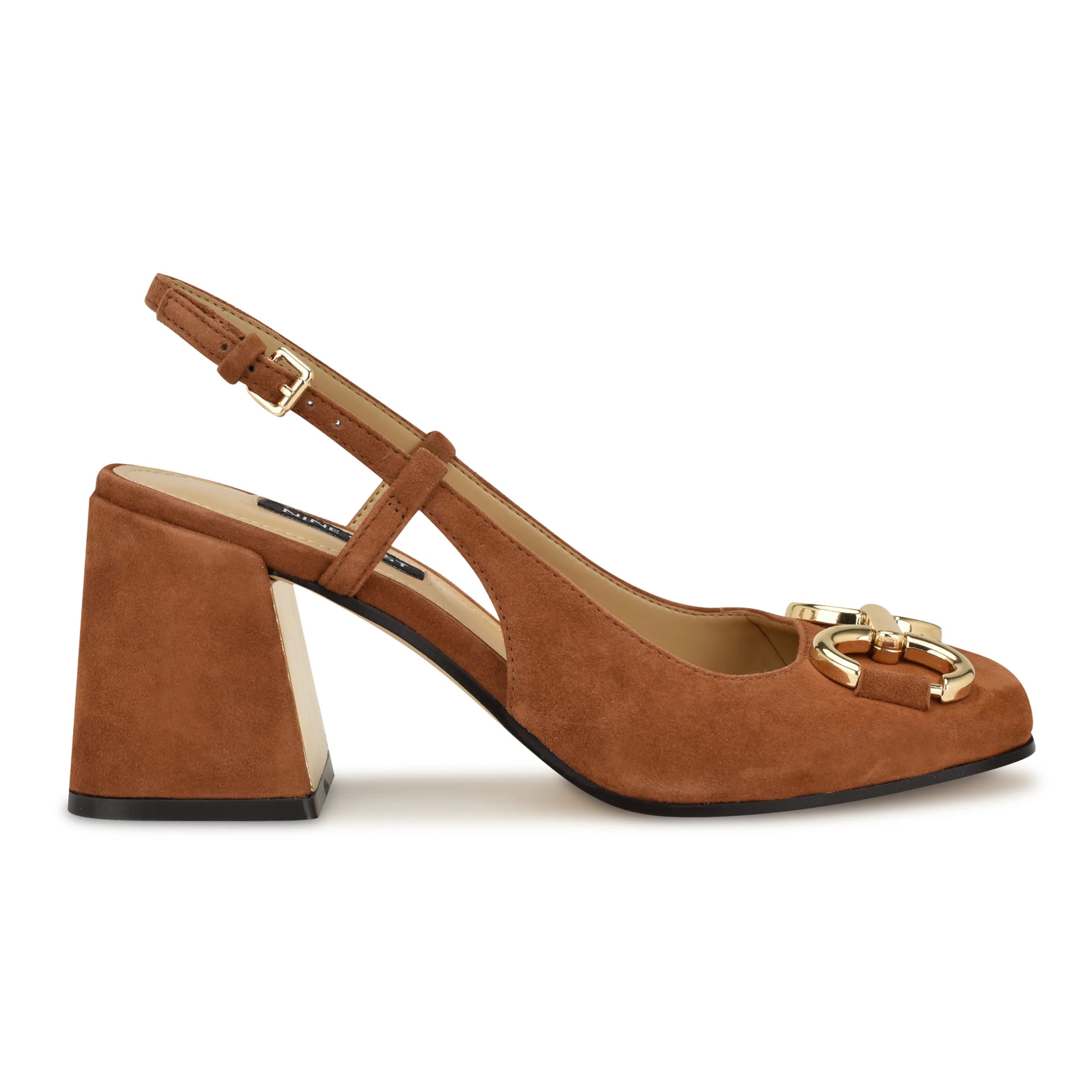 Cast Block Heel Slingback Pumps | Nine West (US)