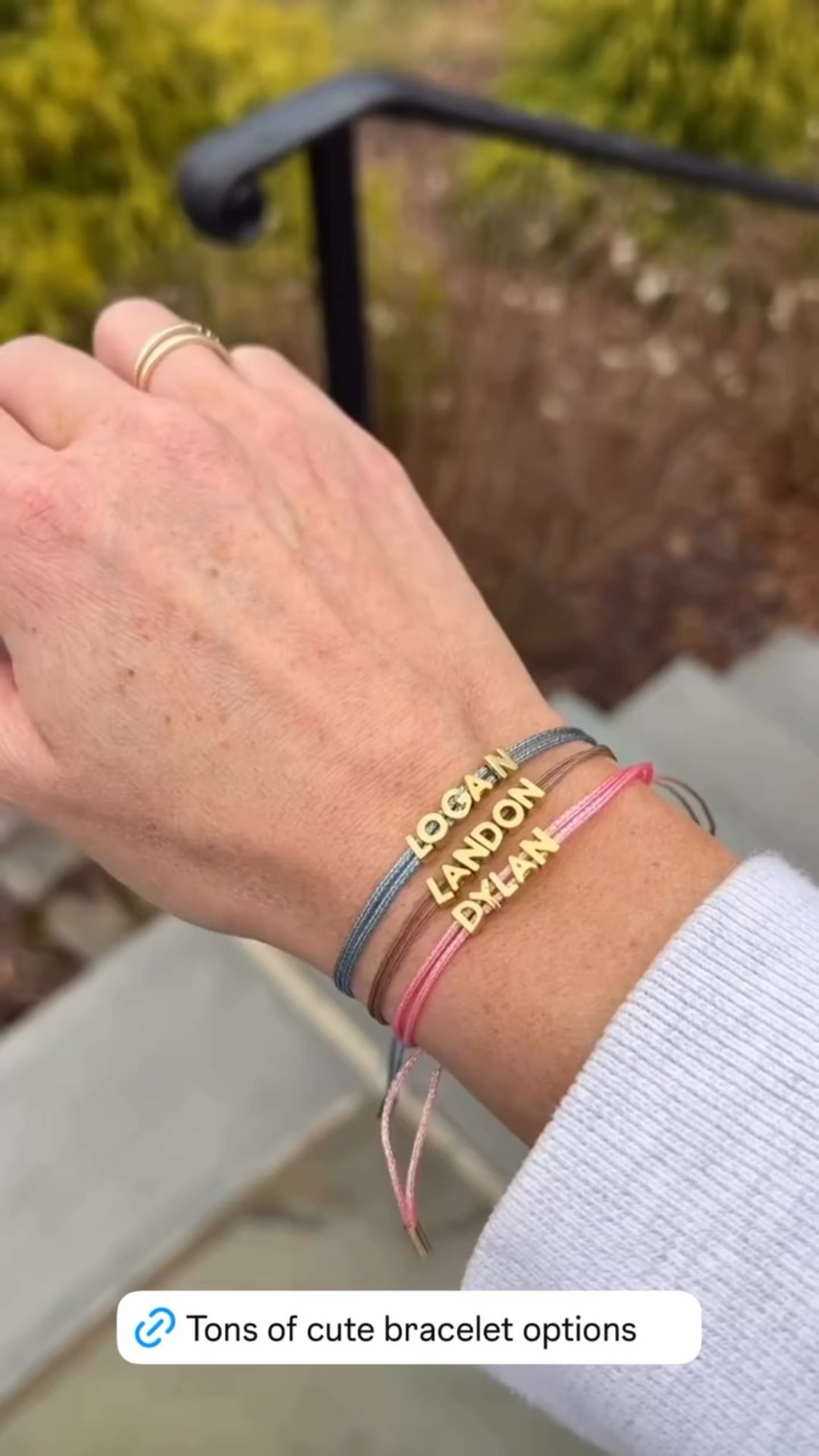 Custom name and initial bracelets 25% off! Ends tonight 11/16! 

Baublebar, gift guide  

#LTKGiftGuide #LTKFindsUnder50 #LTKHoliday