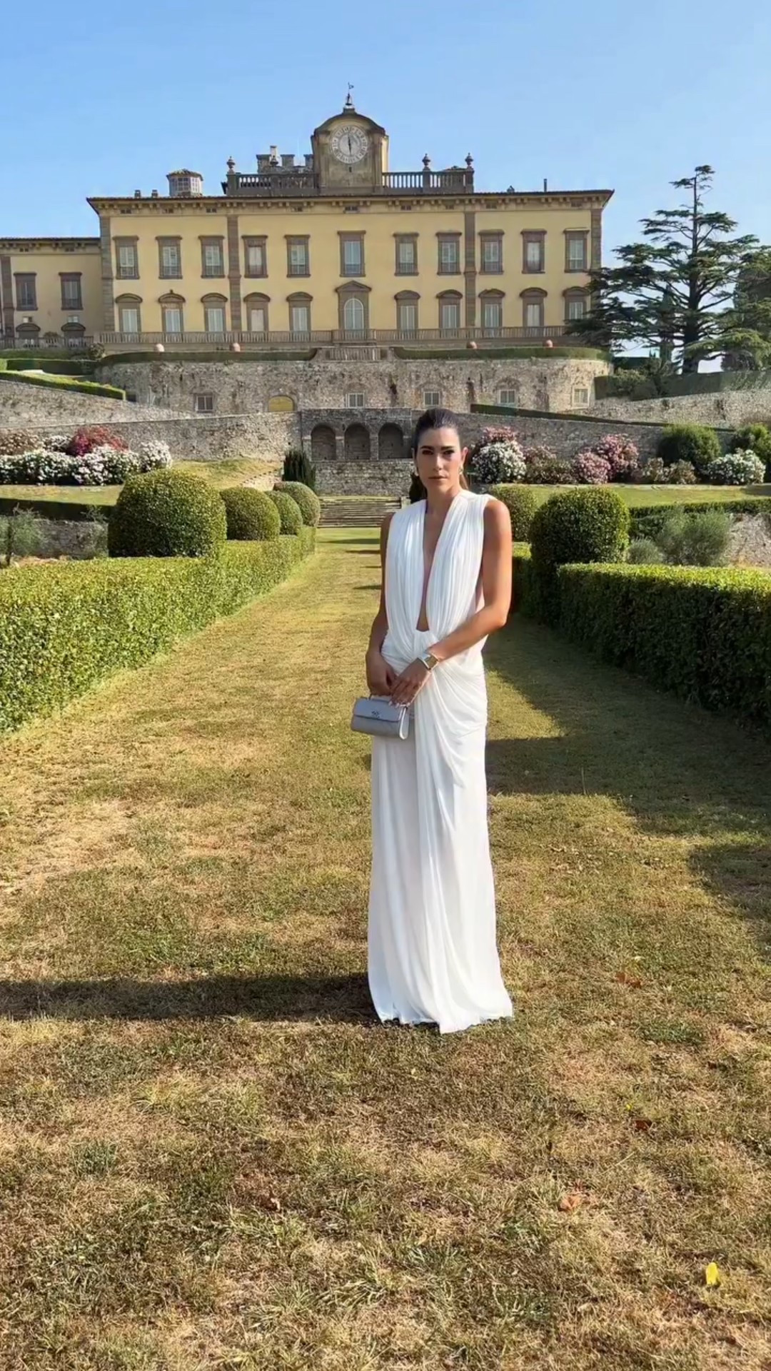 Not sure if it’s Bond girl or Greek goddess energy - what do we think? Easily one of my summer favorites 🤍

Dress: @christopher_esber 

#summerdress #whitedress #summerwhites #christopheresber #occassionwear #grwm #occassiondress #weddingguestdress #outfitinspo #ootn #chicstyle #tuscany #italyoutfits #outfitideas #weddings #bride #bridetobride #destinationwedding #lookbook #whatiwore #elegantdress #occasionwear #formal #aesthetic