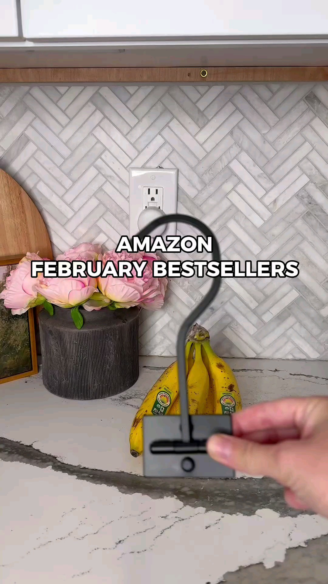 Banana hanger. Banana hook. Under cabinet hook. Kitchen hooks.  Luvan glass pickle jar. Olive jar. Pickle flip jar. Pickle container.  Faucet mat. Sink mat. Splash guard. Sink tray.  SpaceAid. Paper plate dispenser. Bamboo plate holder. Under cabinet storage. Plate organizer. LED closet light. Motion sensor light. Under cabinet light. Wireless closet light. Stick on light. Magnetic measuring spoons. Measuring spoon set. Baking tools. HOTO. Electric screwdriver. Cordless screwdriver. Rechargeable screwdriver. Crosize door stop. Magnetic door stopper. SnapPower. Guide light. Outlet night light. LED light. Outlet cover.  SimpleHuman. Paper towel holder. Kitchen gadgets. Kitchen essentials.

#LTKHome #LTKFindsUnder100