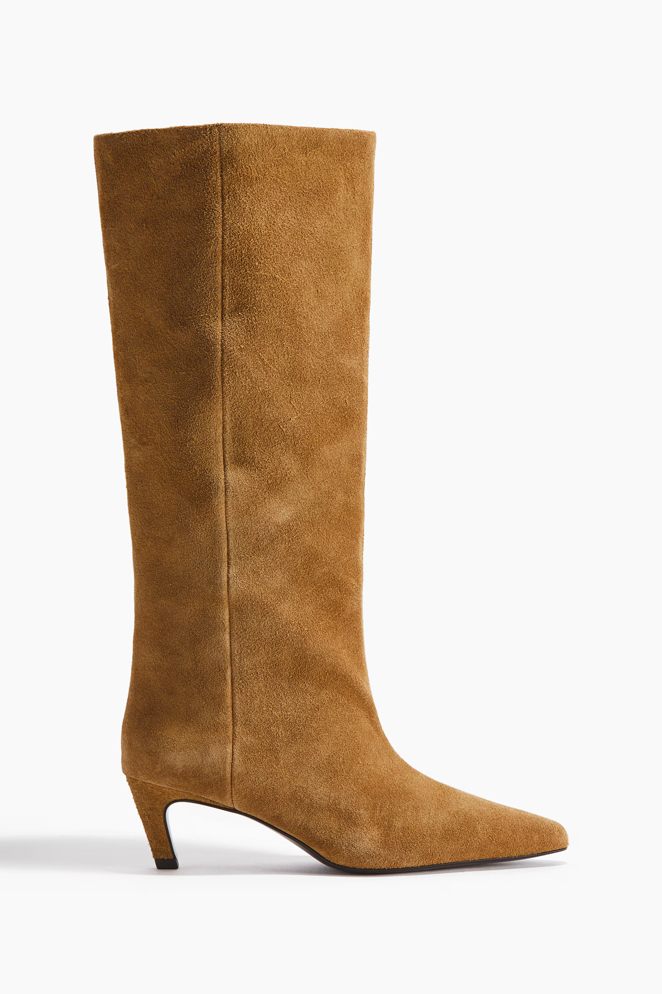 Knee-High Leather Boots | H&M (US + CA)