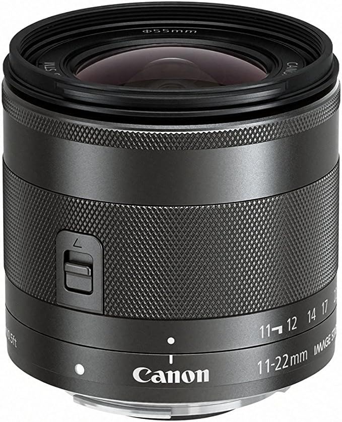 Canon EF-M 11-22mm f/4-5.6 STM Lens, Black - 7568B002 | Amazon (US)