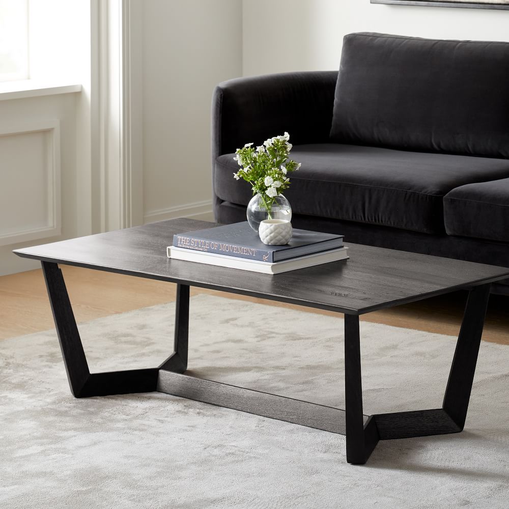 Stowe Rectangle Coffee Table (44&quot;) | West Elm (US)