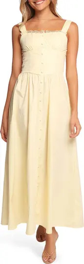 Bellus Lace Trim Sleeveless Maxi Dress | Nordstrom