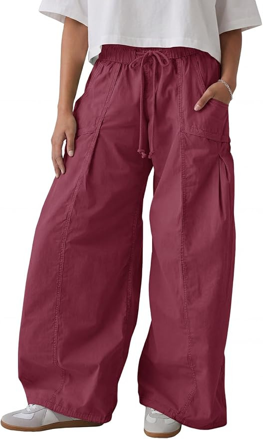 Aoysky Womens Wide Leg Cargo Pants | Amazon (US)