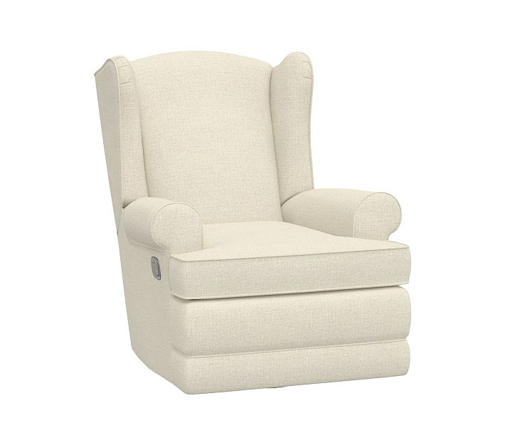 Wingback Manual & Power Swivel Glider Recliner | Pottery Barn Kids