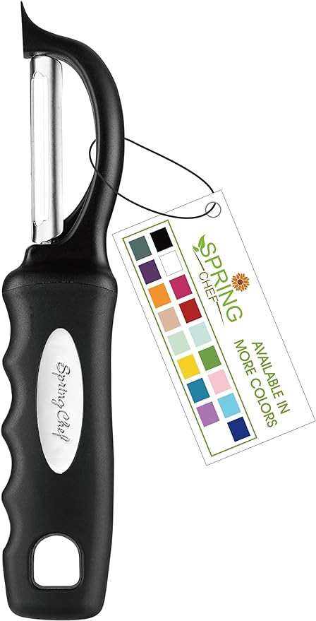 Spring Chef Premium Swivel Vegetable Peeler, Soft Grip Handle and Ultra Sharp Stainless Steel Bla... | Amazon (US)