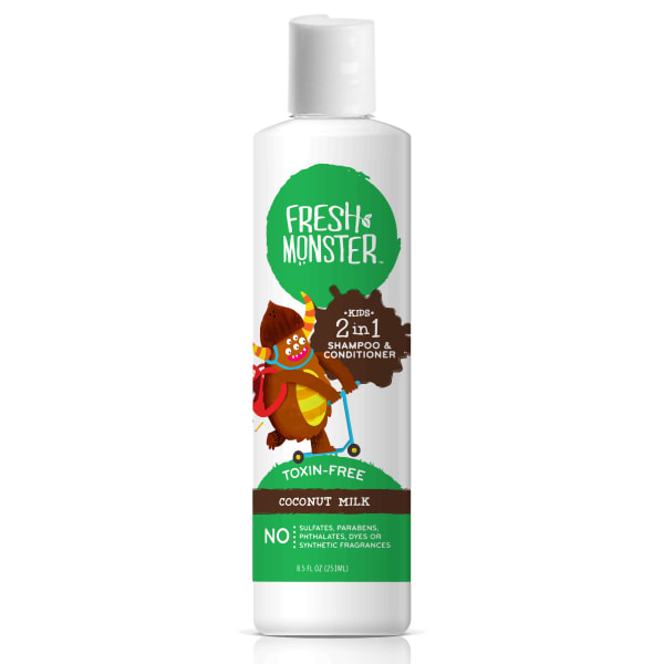 Fresh Monster - Kids Shampoo & Conditioner 2in1 - Coconut | Grove